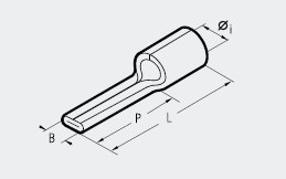 非绝缘针形端子
UNISOLIERTE STIFTKABELSCHUHE